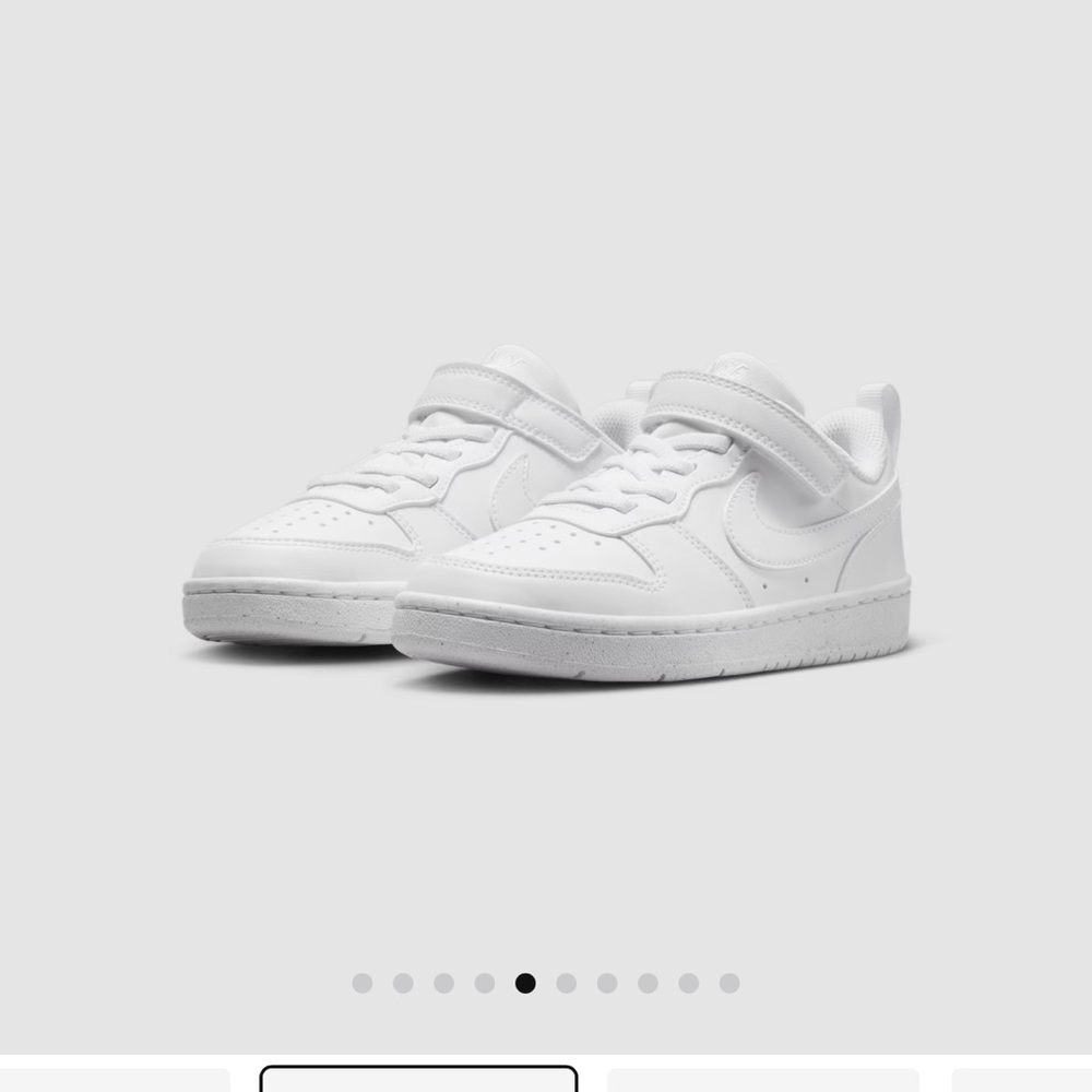 Nike White Court Borough Low Recraft Kids' Sneakers